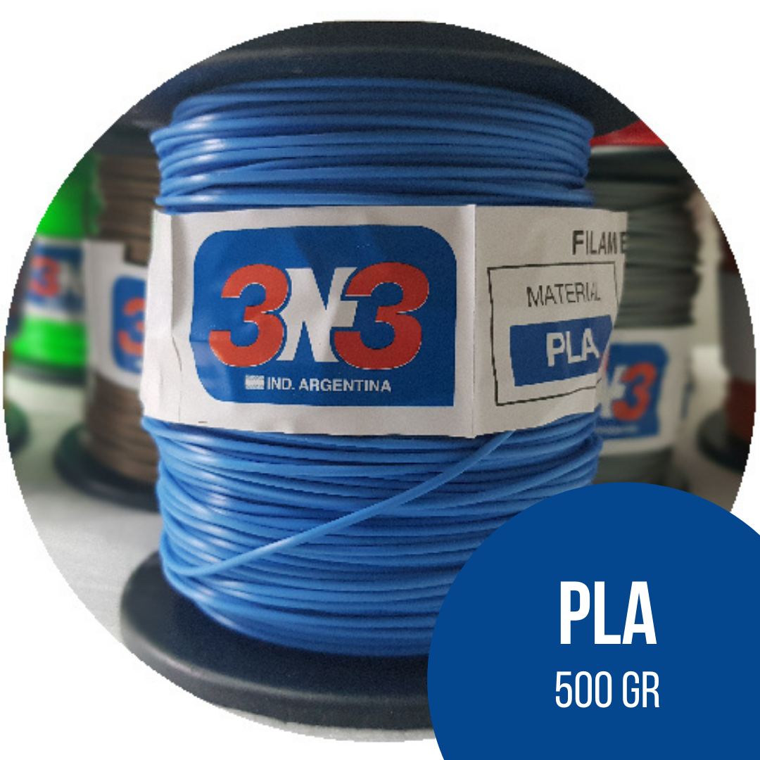 Filamento PLA 3N3 500g 1.75mm