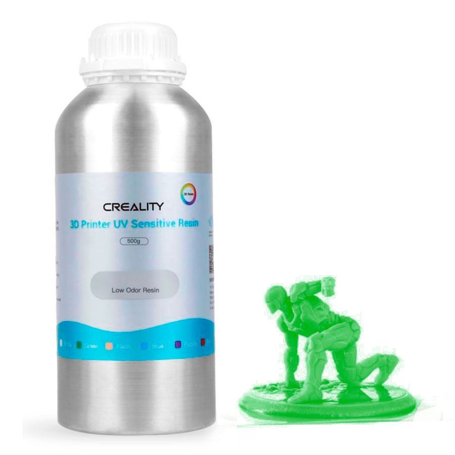 Resina Creality 500g Bajo Olor para Impresoras 3D