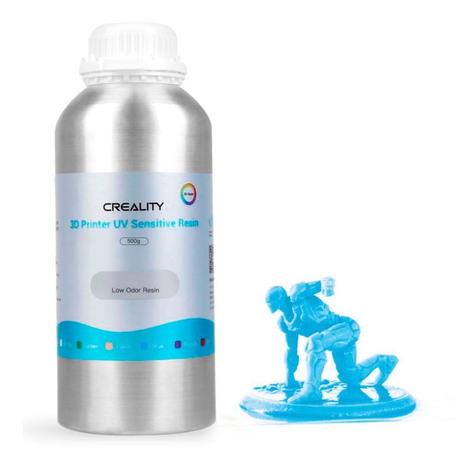 Resina Creality 500g Bajo Olor para Impresoras 3D