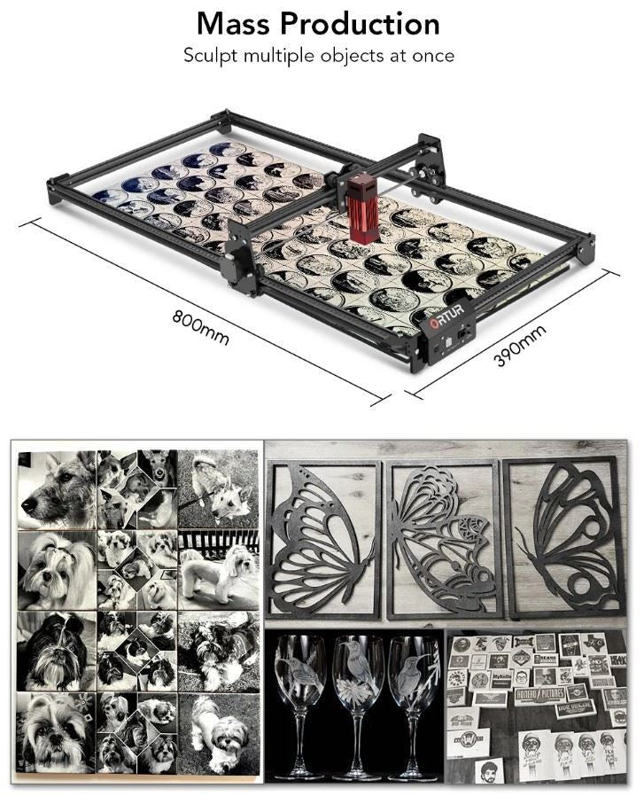 Kit Extensión ETK 1.0 para Ortur Laser Master 2 S2