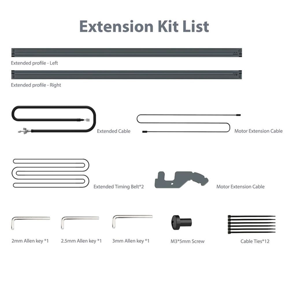 Kit Extensión ETK 2.0 para Ortur Laser Master 3