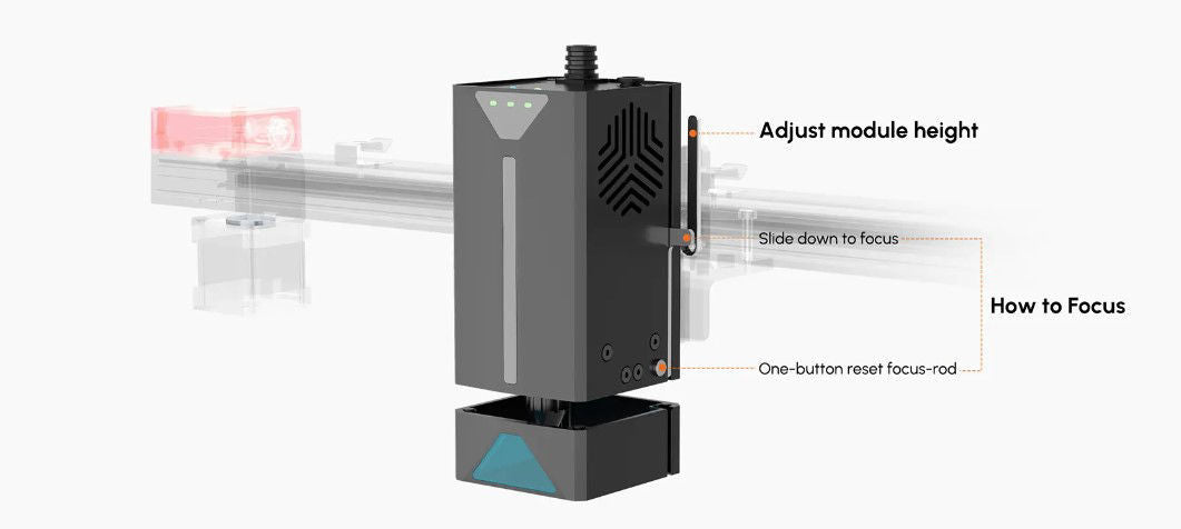 Grabadora y Cortadora Láser AlgoLaser Delta 22W