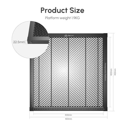 Honeycomb AlgoLaser 400x400mm para Grabadora Laser